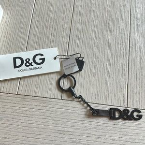 NWT D&G Dolce & Gabbana keychain